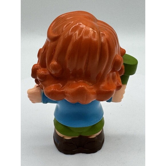 Fisher Price Little People EDDIE with FROG Blonde Hair Aunt Zoey Red Hair - Picture 5 of 7